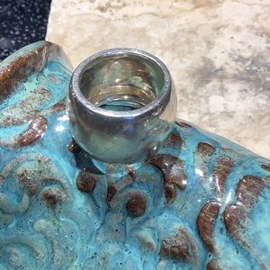 Sterling Silver Cuff Silpada Ring Size 6